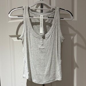 Lululemon Athletica Heather Gray Tank Top